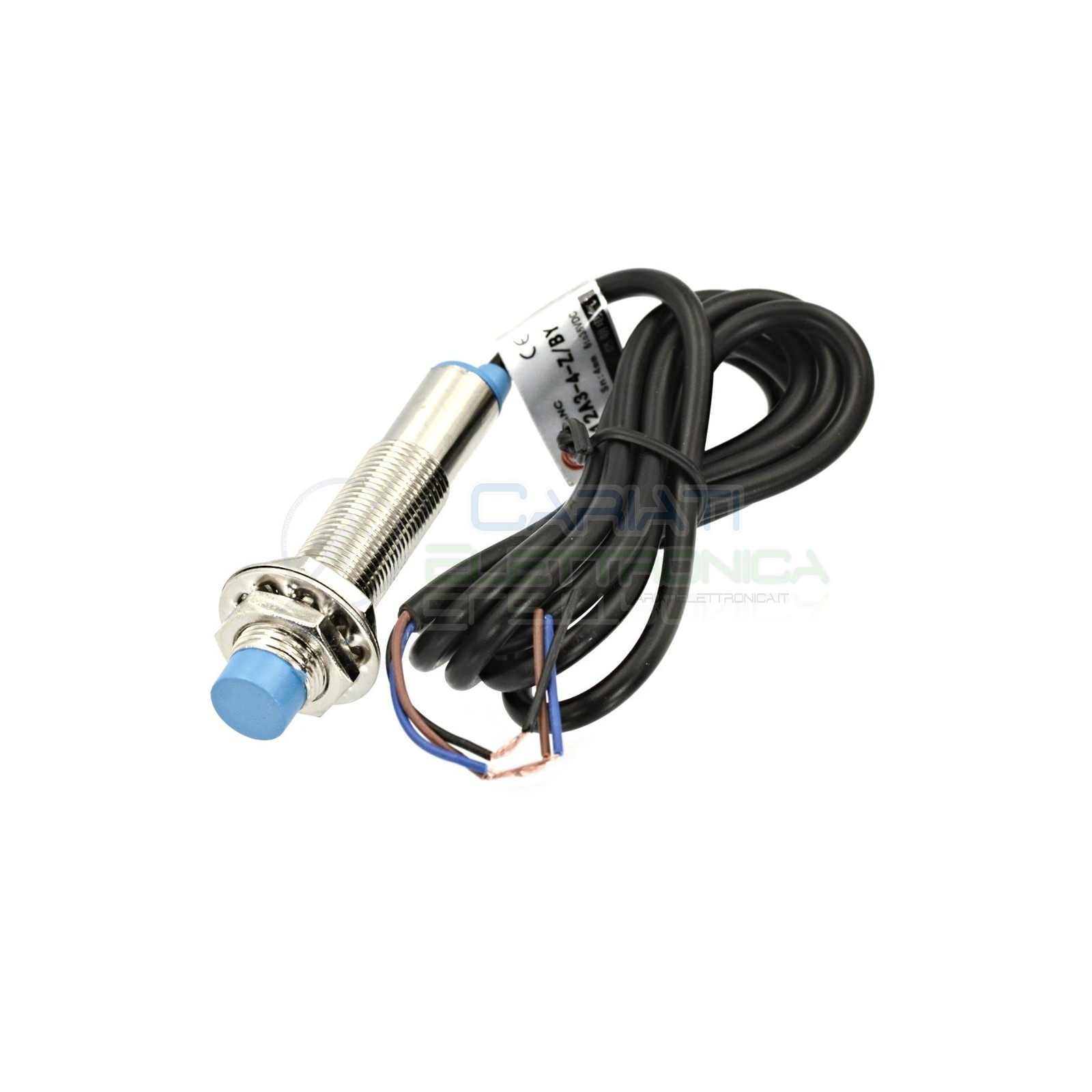 Sensore di Prossimità Induttivo PNP NO M12 6-36Vdc Finecorsa ArduinoGenerico