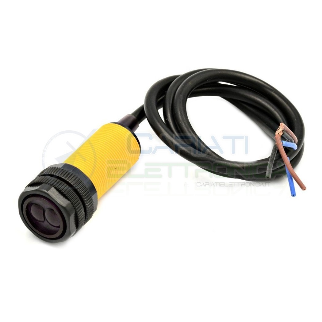 E18-D80NK Sensore Infrarossi fotocellula Ostacoli IR NPN 6-36V DC 12VGenerico