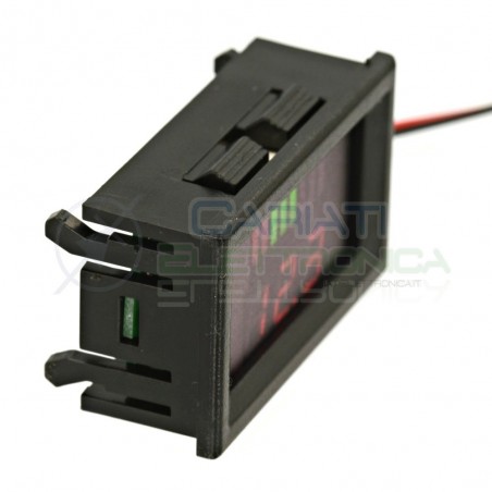Indicatore Di Livello Batteria Voltmetro Display Led Per Batterie A Piombo 12V Generico