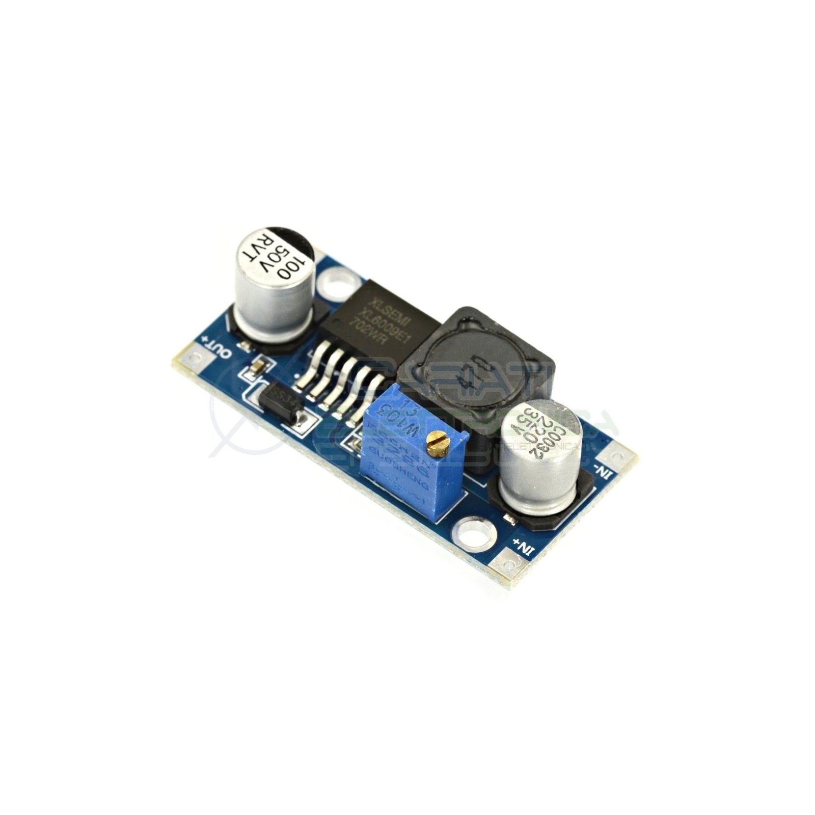 Regolatore di Tensione StepUp Boost 2A XL6009 LM2577 12V 24V Dc Dc Alimentatore Generico