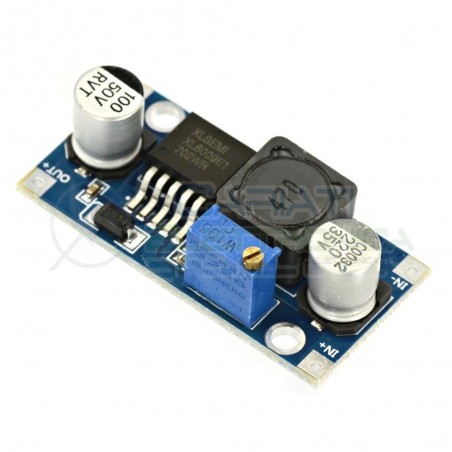 Regolatore di Tensione StepUp Boost 2A XL6009 LM2577 12V 24V Dc Dc Alimentatore Generico