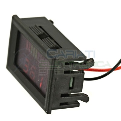 INDICATORE DI CARICA VOLTMETRO Display led per batterie al piombo 36VGenerico