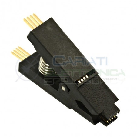 Pinza Test PCB per programmazione integrati SOP8 SOIC8