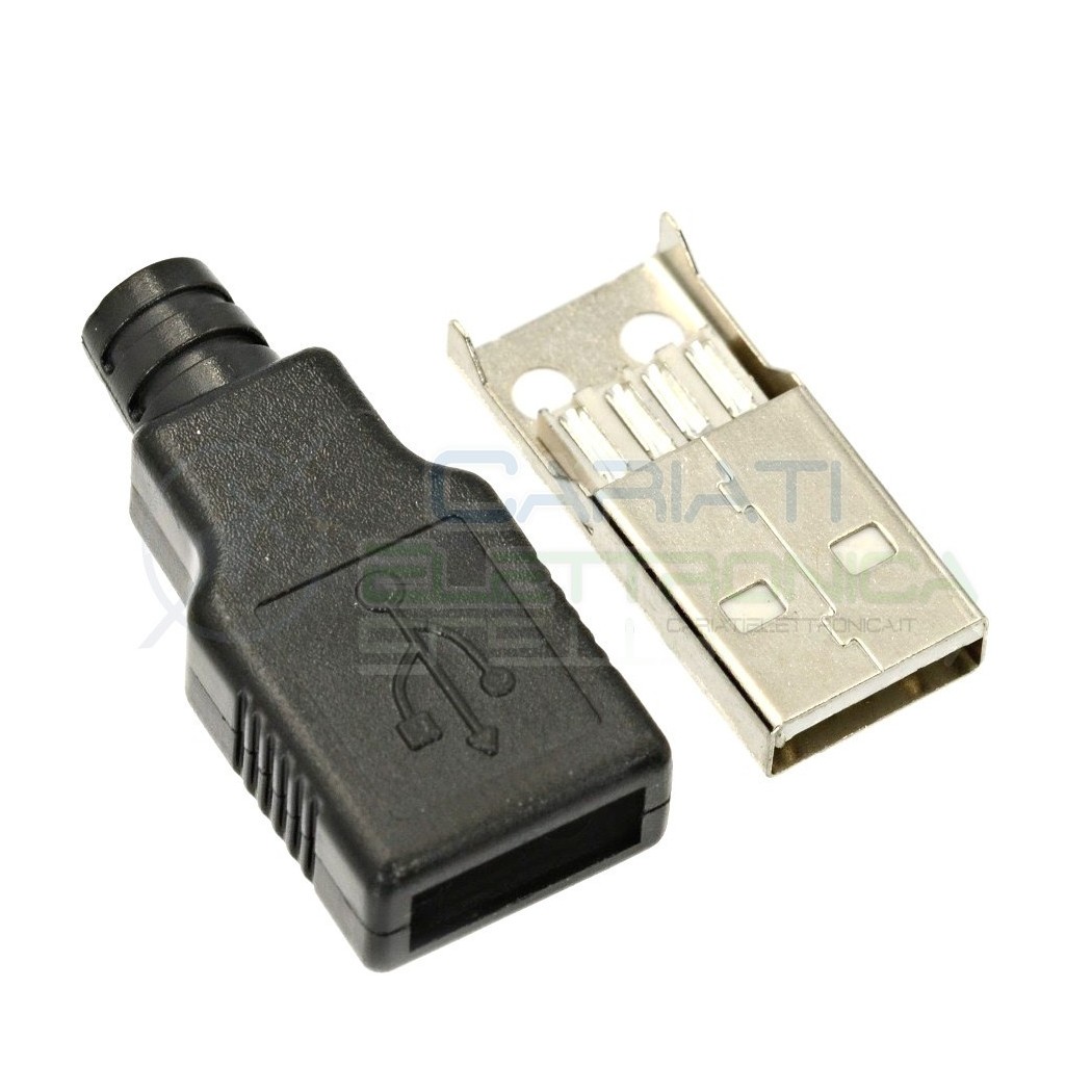 micro USB B 5 pin presa femmina a saldare  pin lunghi 3 PEZZI 