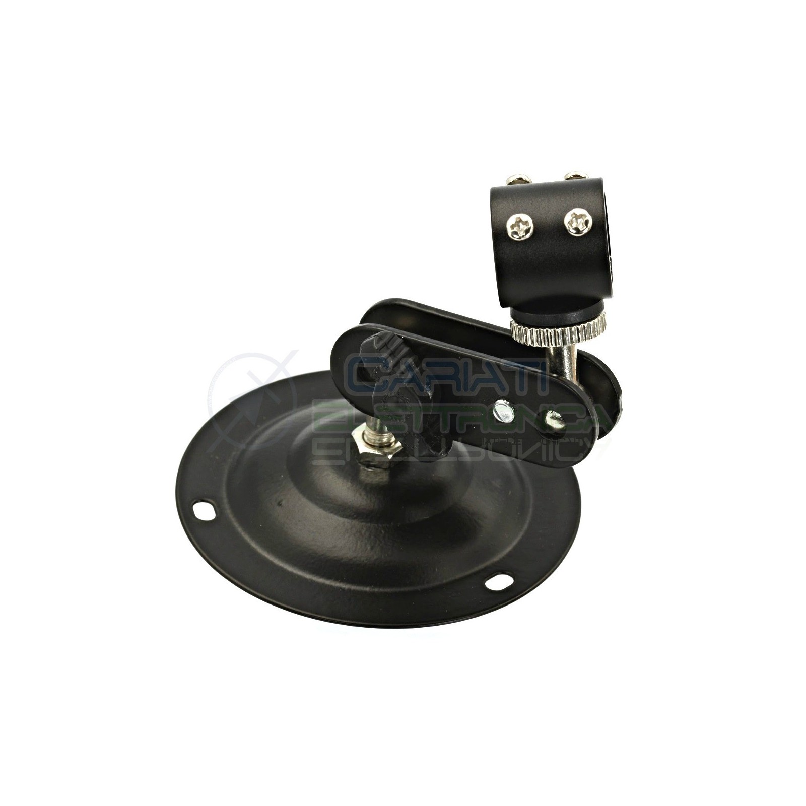 SUPPORTO STAFFA INNESTO ORIENTABILE 360° NERO PER MODULI LASER FINO A 15mm Generico