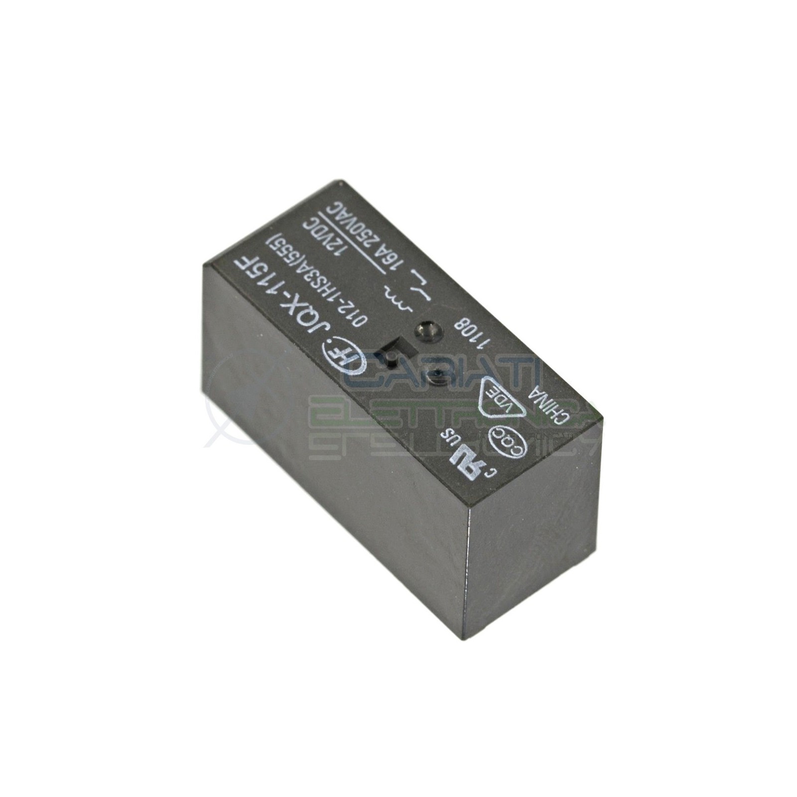 Relay Relè HONGFA alte prestazioni 12V Dc 16A 250V montaggio Pcb JQX-115FHONGFA RELAY