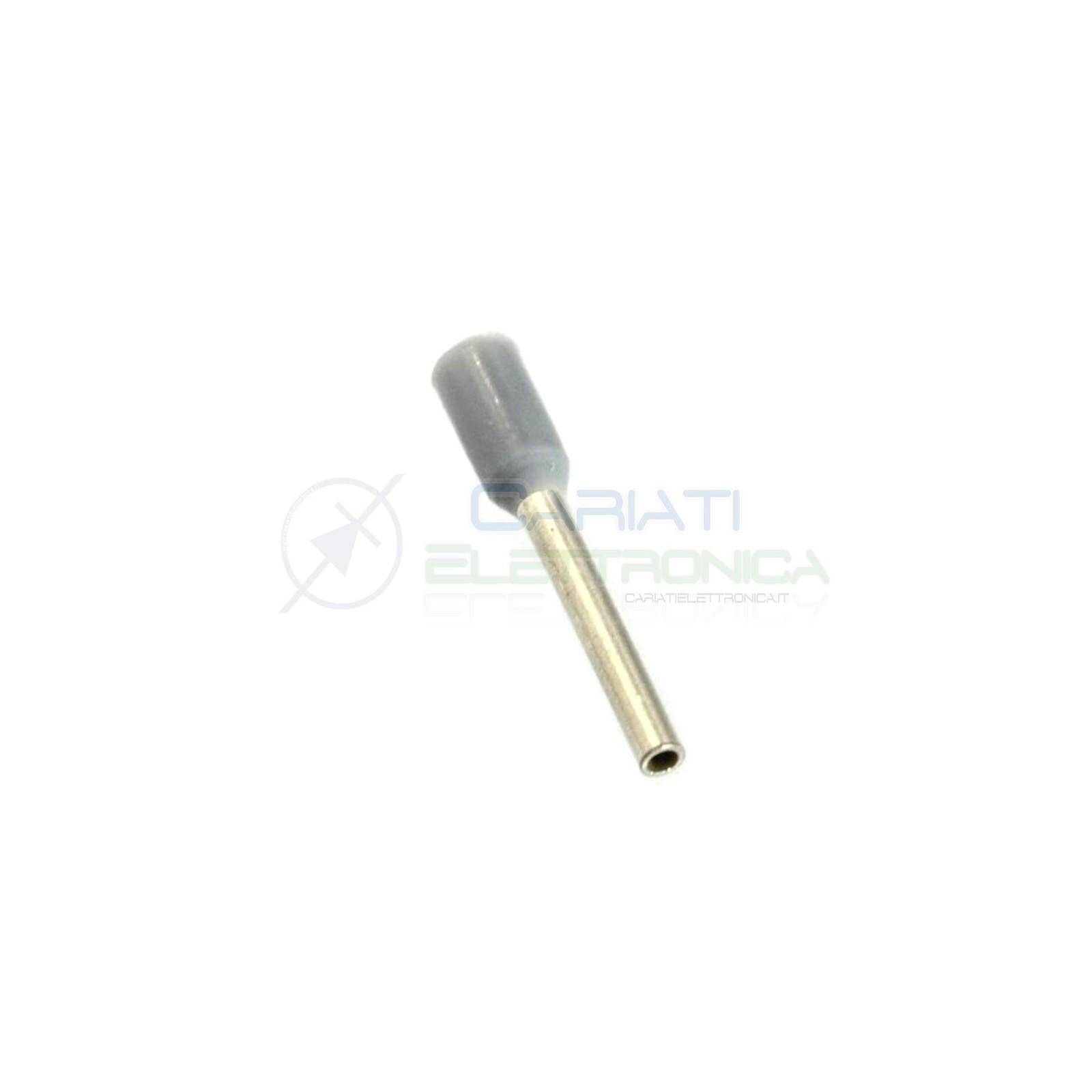 20 PEZZI CONNETTORE A TUBO PER CAVI DA 0,14mm2 Terminale