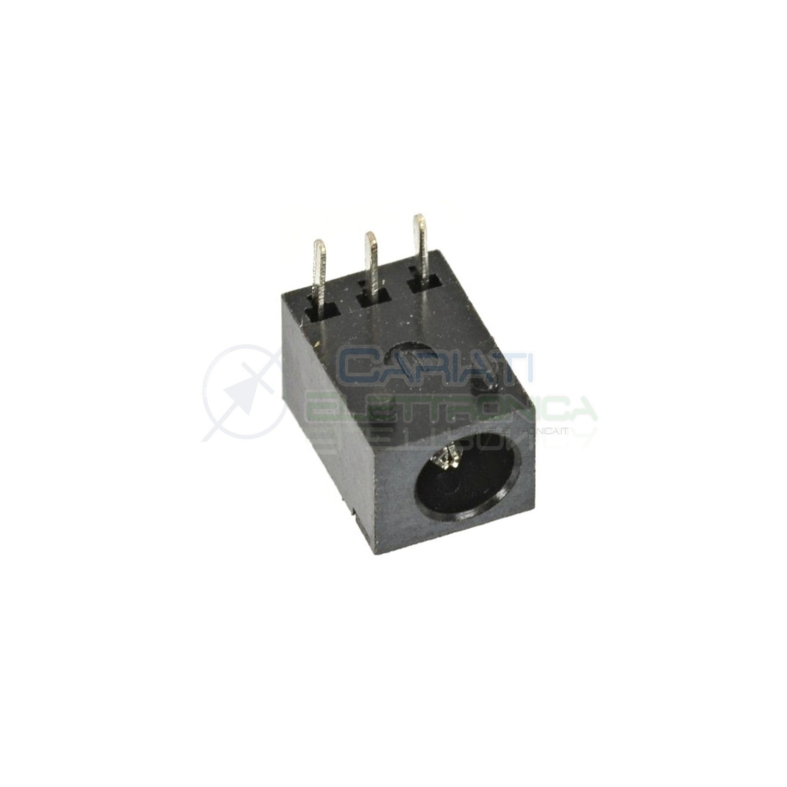 2 PEZZI CONNETTORE ALIMENTAZIONE DC JACK SPINA FEMMINA 3.5 x 1.1 mmGenerico