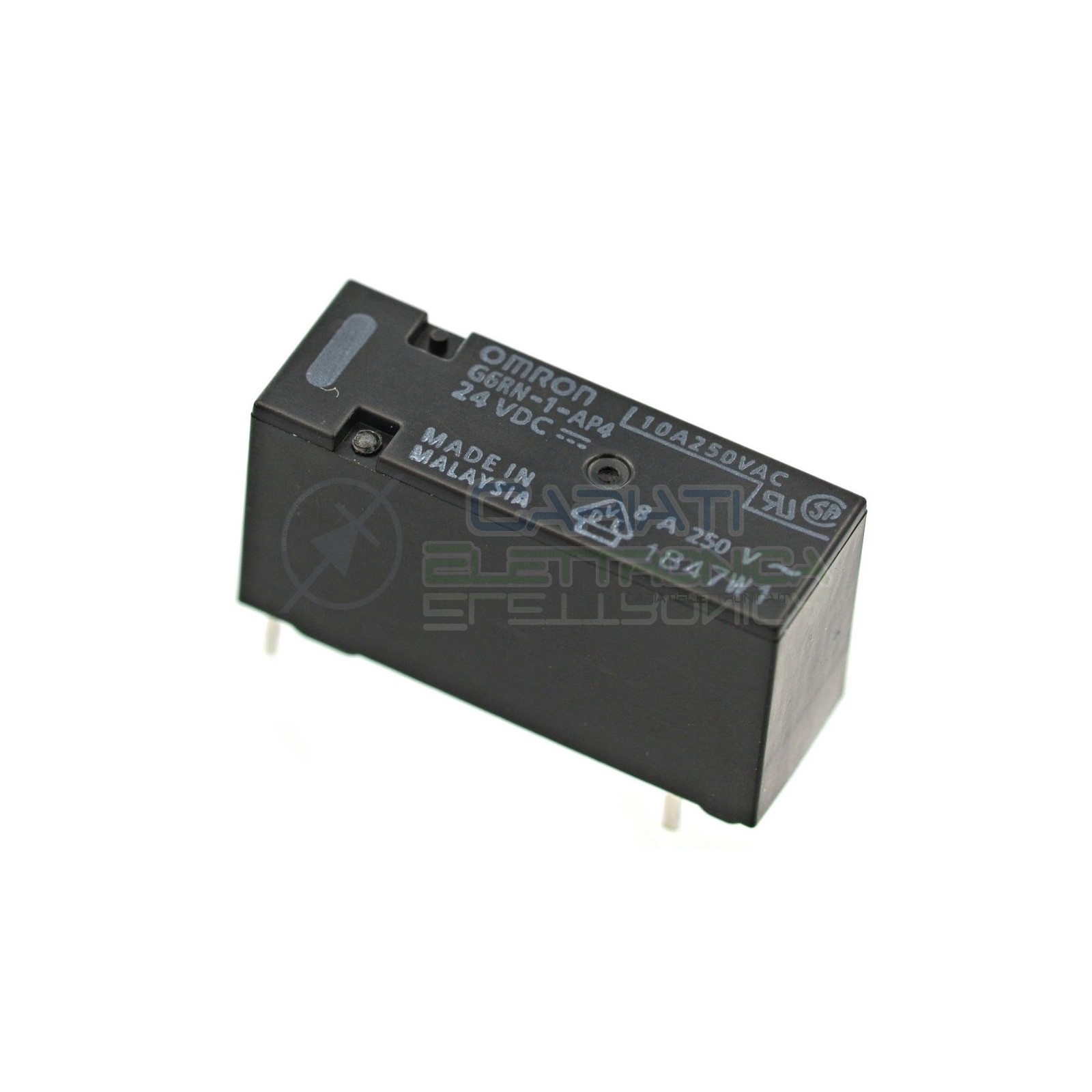 Relè singolo 1 scambio Omron G6RN-1-AP-4 24 VDC 24V DC 8A 250V SPDT Omron
