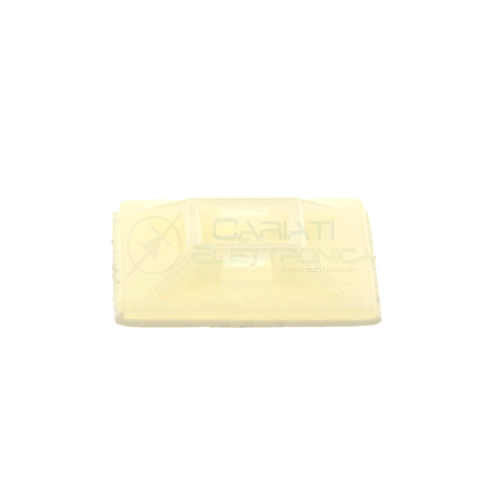 10 PEZZI Supporto Adesivo per Fascette Cablaggi PortaFascette 28 x 28 mm Generico