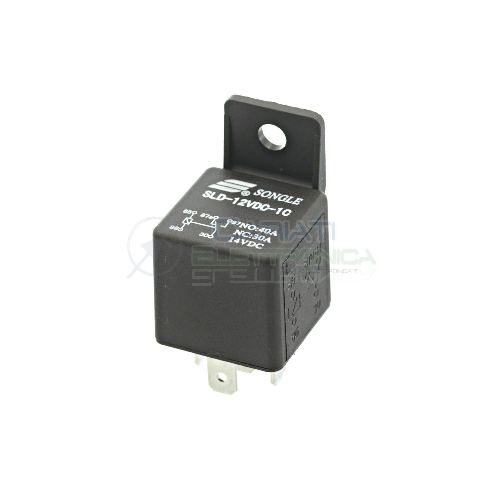 Relay 12v 30A 40A Songle SLD-12VDC-1C 5 pins Auto Camper UniversalSongle