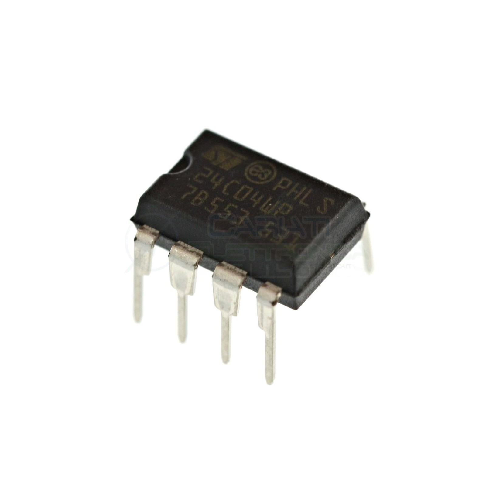 2 PEZZI Memoria seriale ST 24C04 EEPROM seriale 512 byte I2C DIP8 ST MICROELECTRONICS
