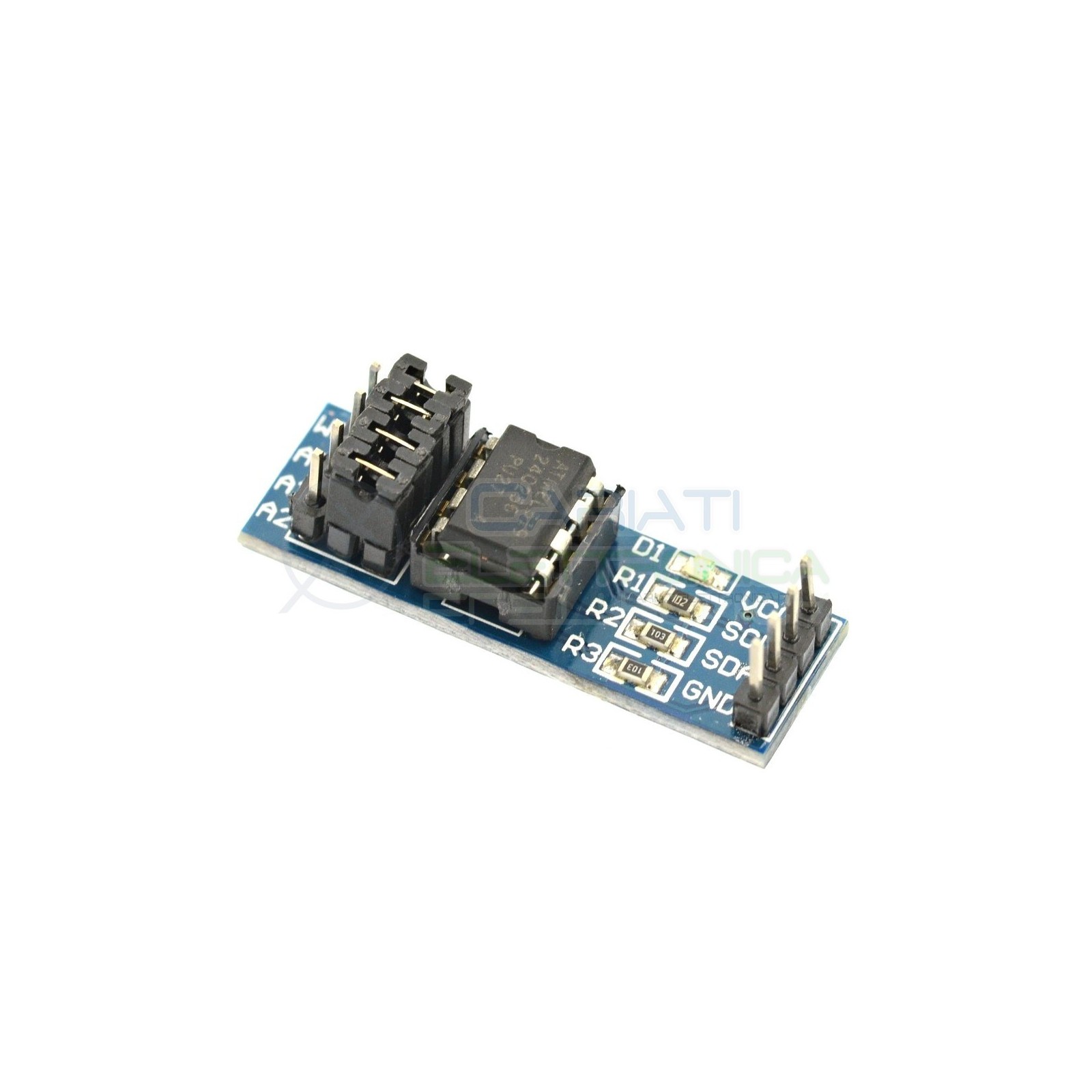 Scheda Modulo Memoria EEPROM 256K Atmel AT24C256 I2C