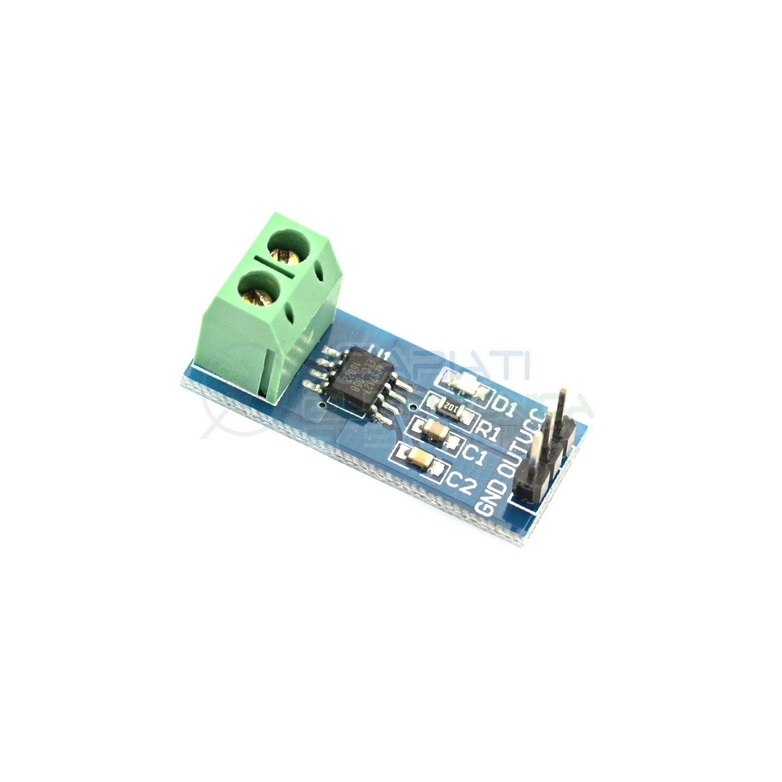 Sensore di corrente con integrato ACS712T 5A ACS712 ELC-05B