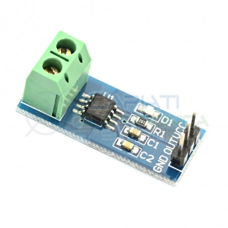 Sensore di corrente con integrato ACS712T 5A ACS712 ELC-05B