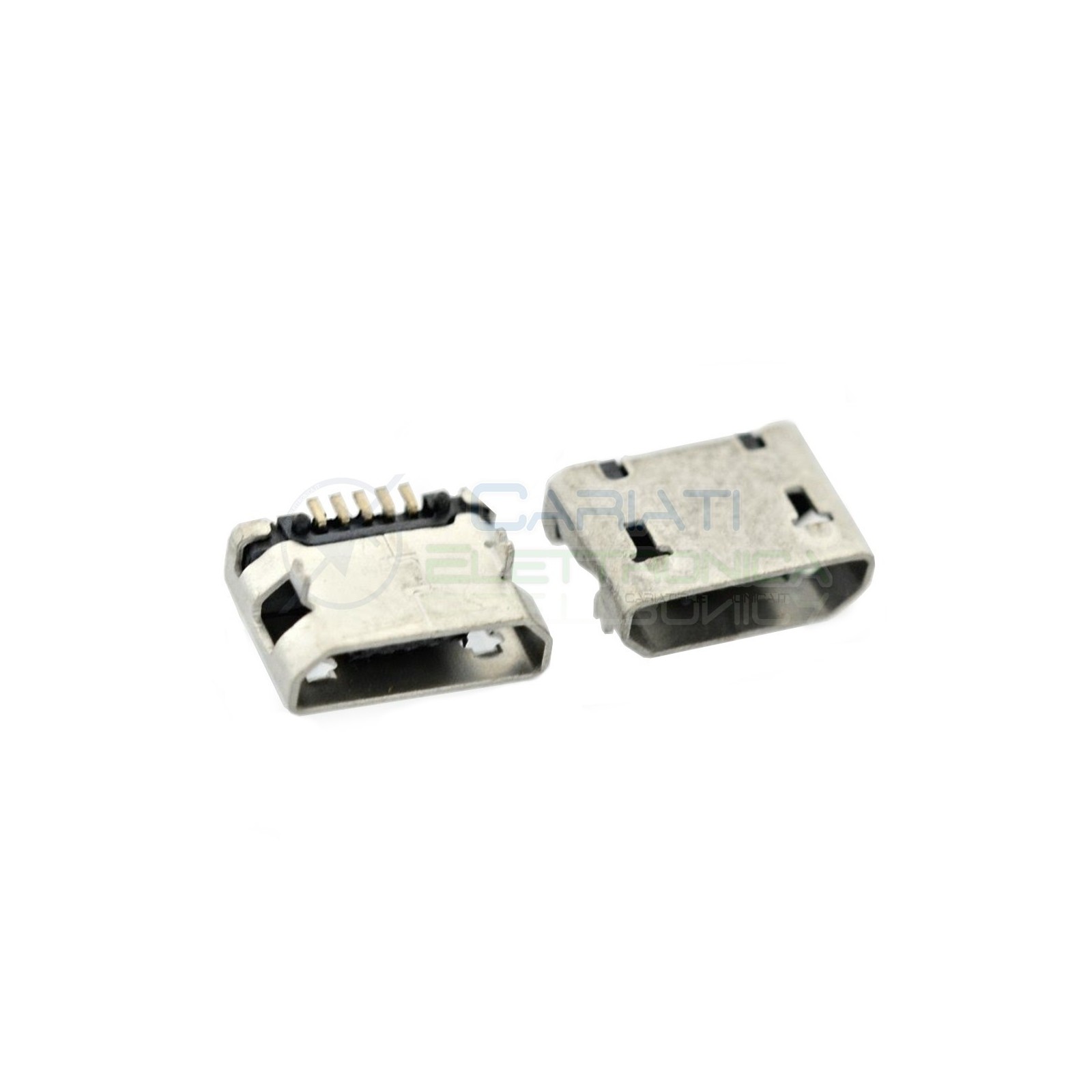 5 Pezzi Connettore Presa Micro USB B 5 pin