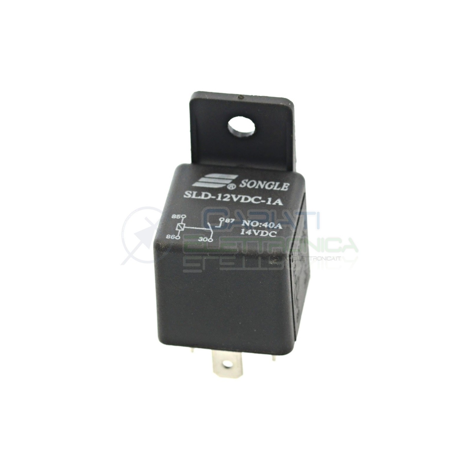 Relè Relay Auto Camper Universale 4 Contatti 12v 30A 40A SLD-12VDC-1ASongle