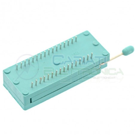 Adattatore Zoccolo ZIF 32 pin per circuiti integrati DIL DIP