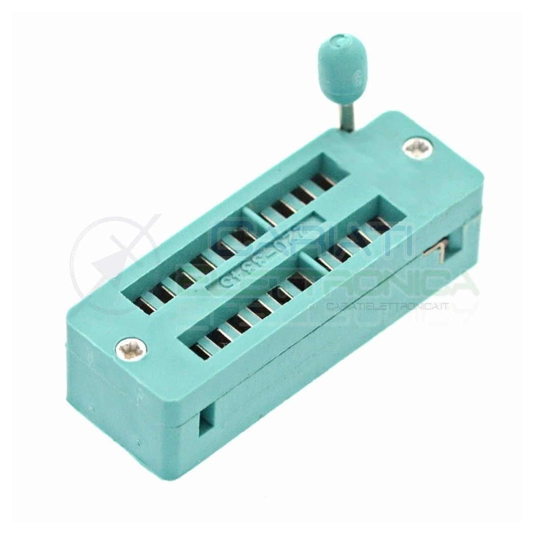 Adattatore Zoccolo ZIF 20 pin per circuiti integrati DIL DIP Generico