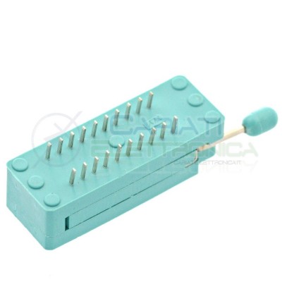 Adattatore Zoccolo ZIF 20 pin per circuiti integrati DIL DIP Generico