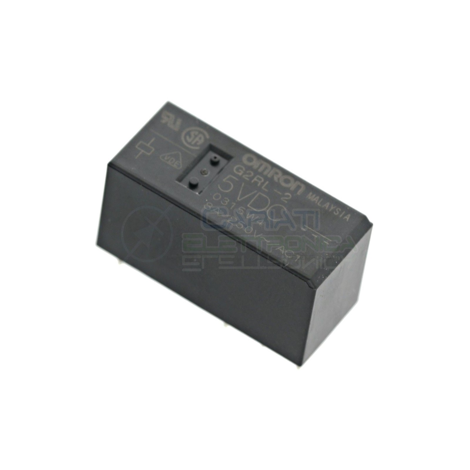 Relè doppio 2 scambio Omron G2RL-2 5VDC 5V DC 8A 250V DPDT Omron