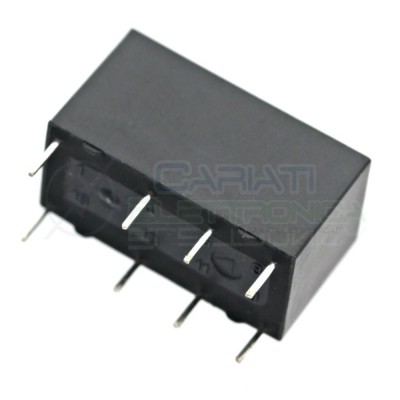 Relè 2 scambi RS-5-L RS5L RS-5L con bobina 5Vdc 5V DC 1A 125Vac DPDT