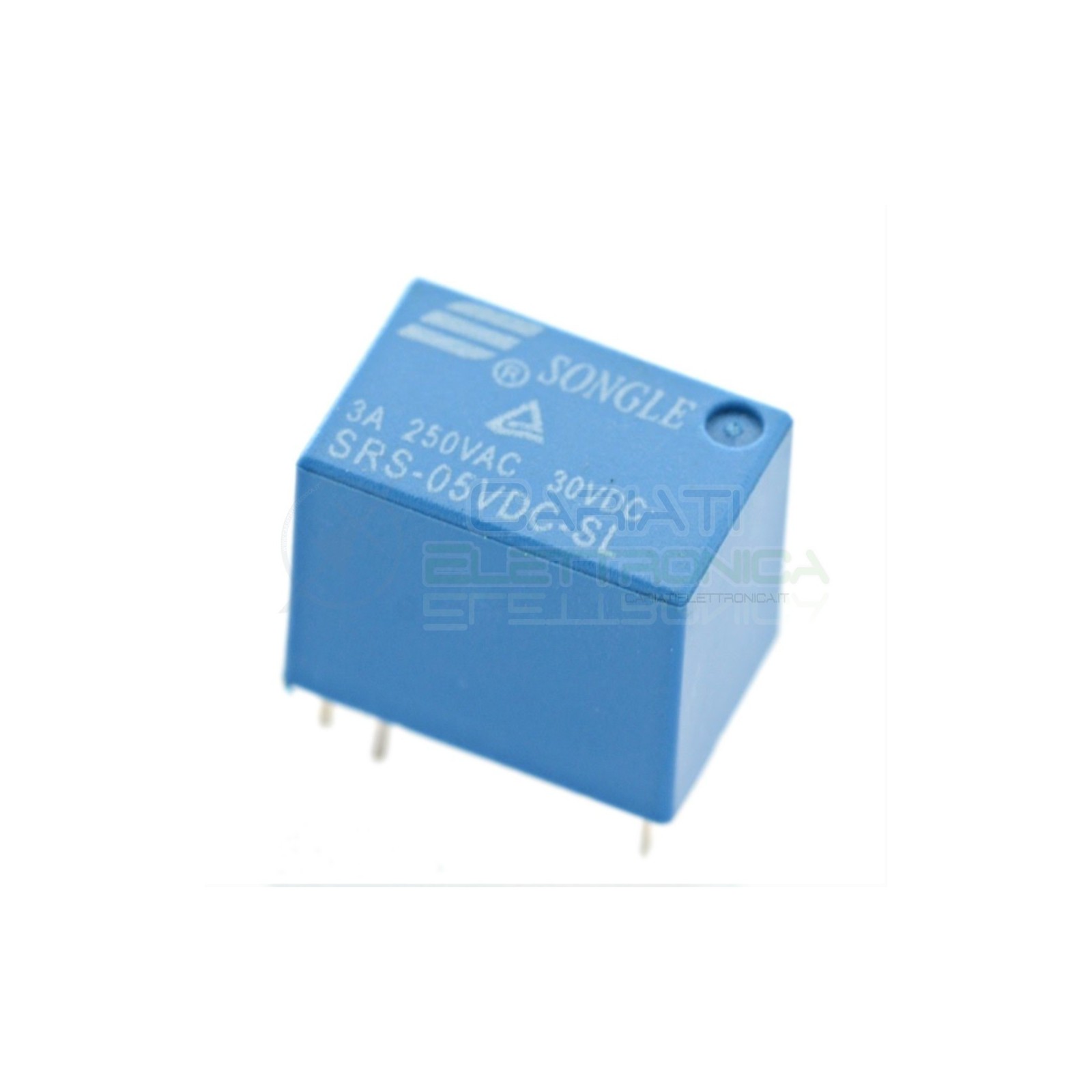 SRS-5VDC-SL Relay Relè 5V Dc 3A SRS-5VDC-SL Circuito Stampato Pcb 1 Scambio SRS
