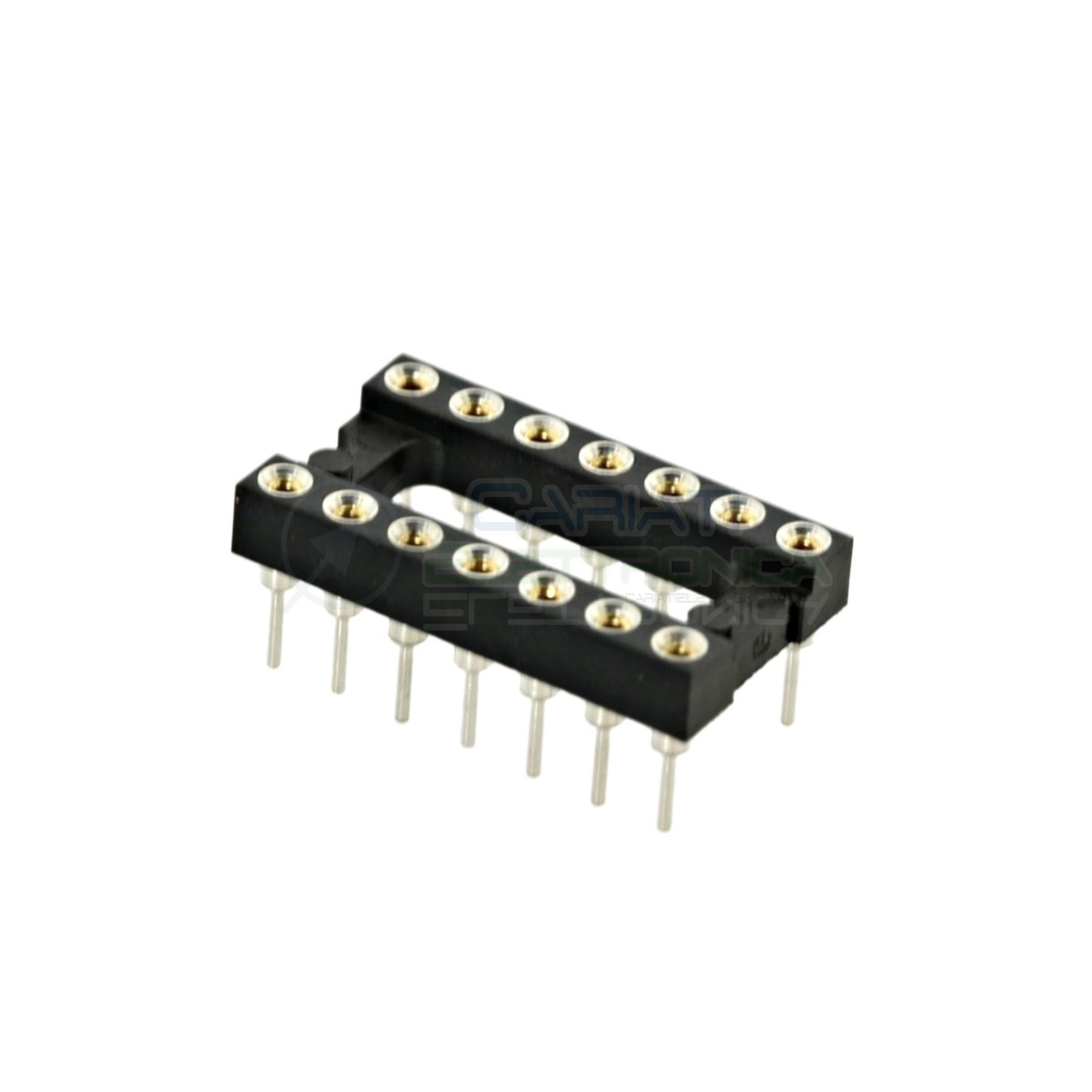 2 Pcs Socket Ic 14 Pin for chip Dip Tht pitch 2,54mmPreci-dip