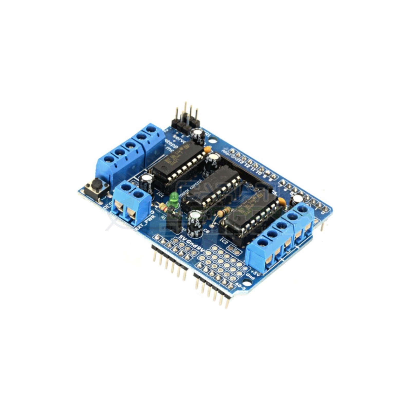 Motor shield passo passo servomotore L293D stepper driver arduino pic