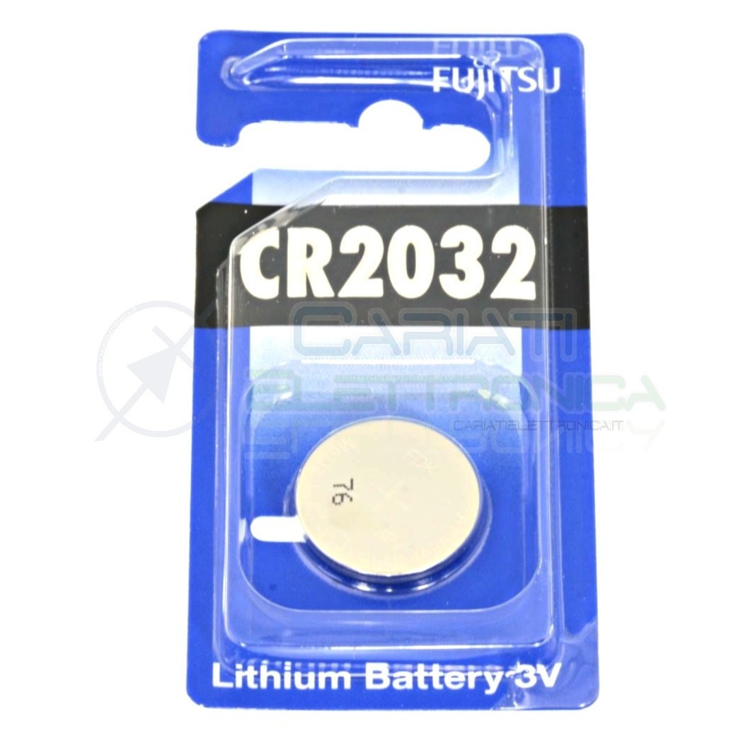 BATTERIA FUJITSU LITHIUM 2032 CR2032 CR 2032 DL2032 Duracell