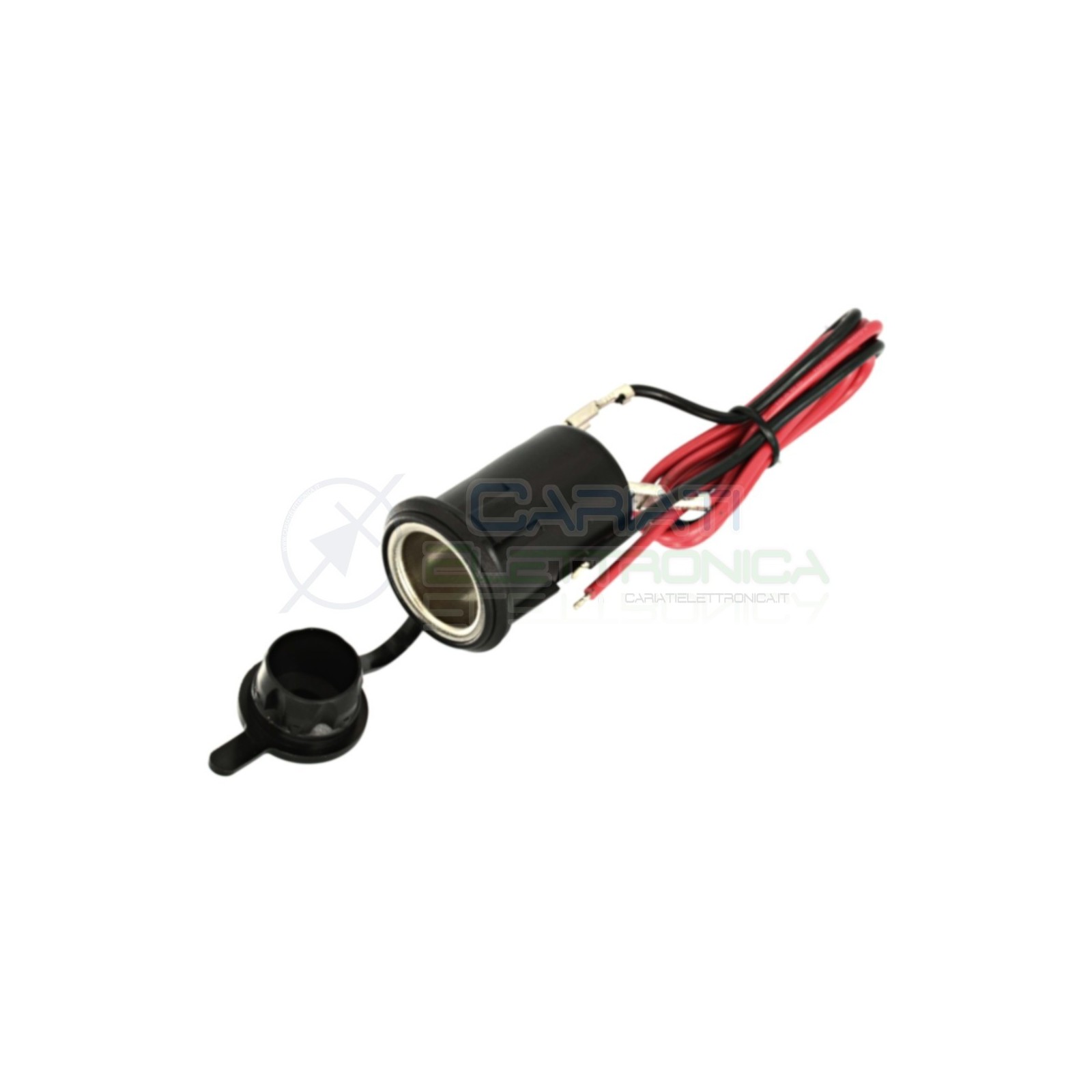 PRESA PER SPINA ACCENDISIGARI DA AUTO MOTO 12V DC PRESA DA PANNELLO