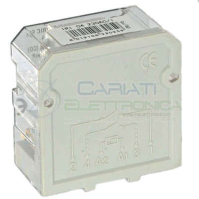 Rele impulsi elettromeccanico 2 contatti 230V ca 10A Perry 1RI04230AC/I