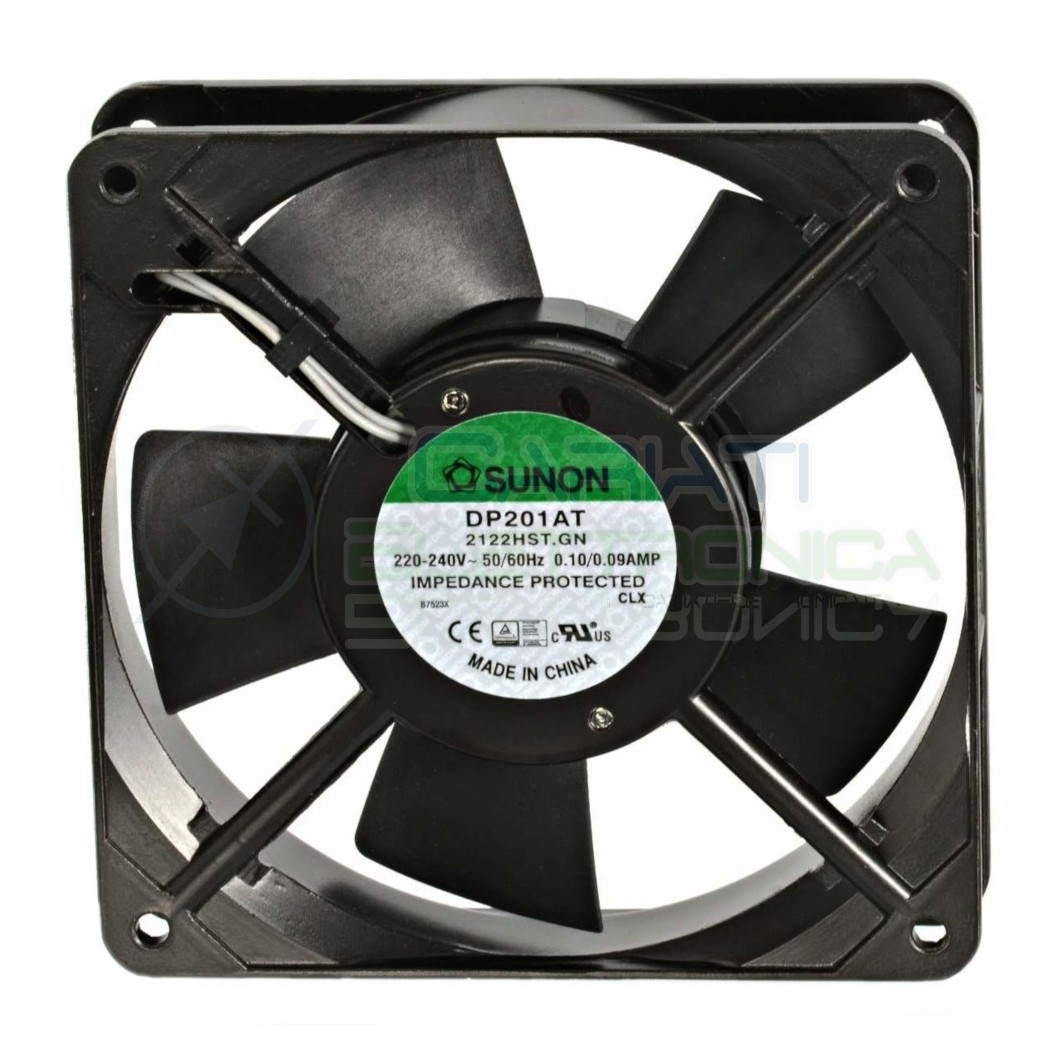 VENTOLA ASSIALE 230V Ac 19 Watt 120 X 120 X 25 mm SUNONSunon
