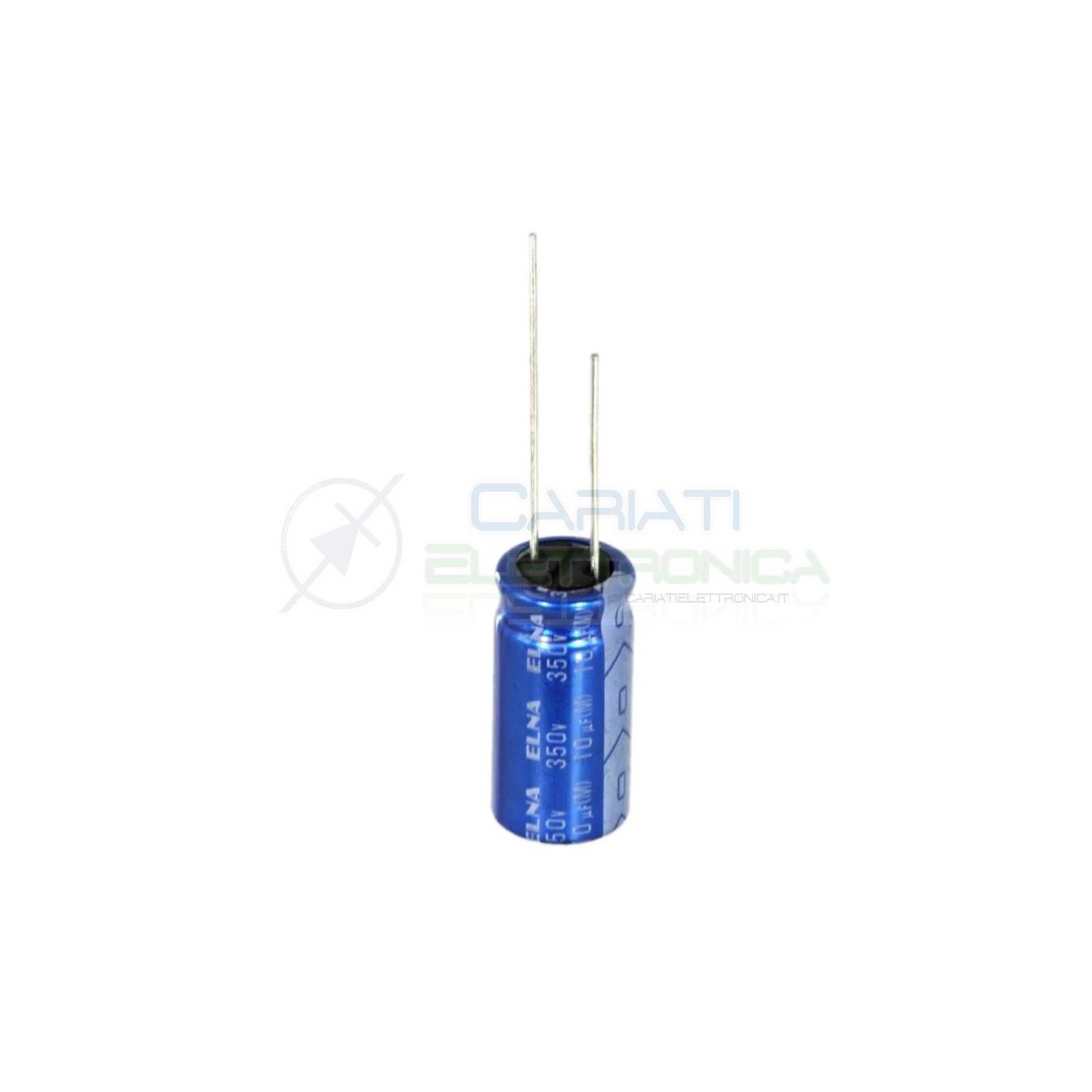 5 PEZZI Condensatore elettrolitico ELNA 10uF 350V 85°C 10X20mm Elna