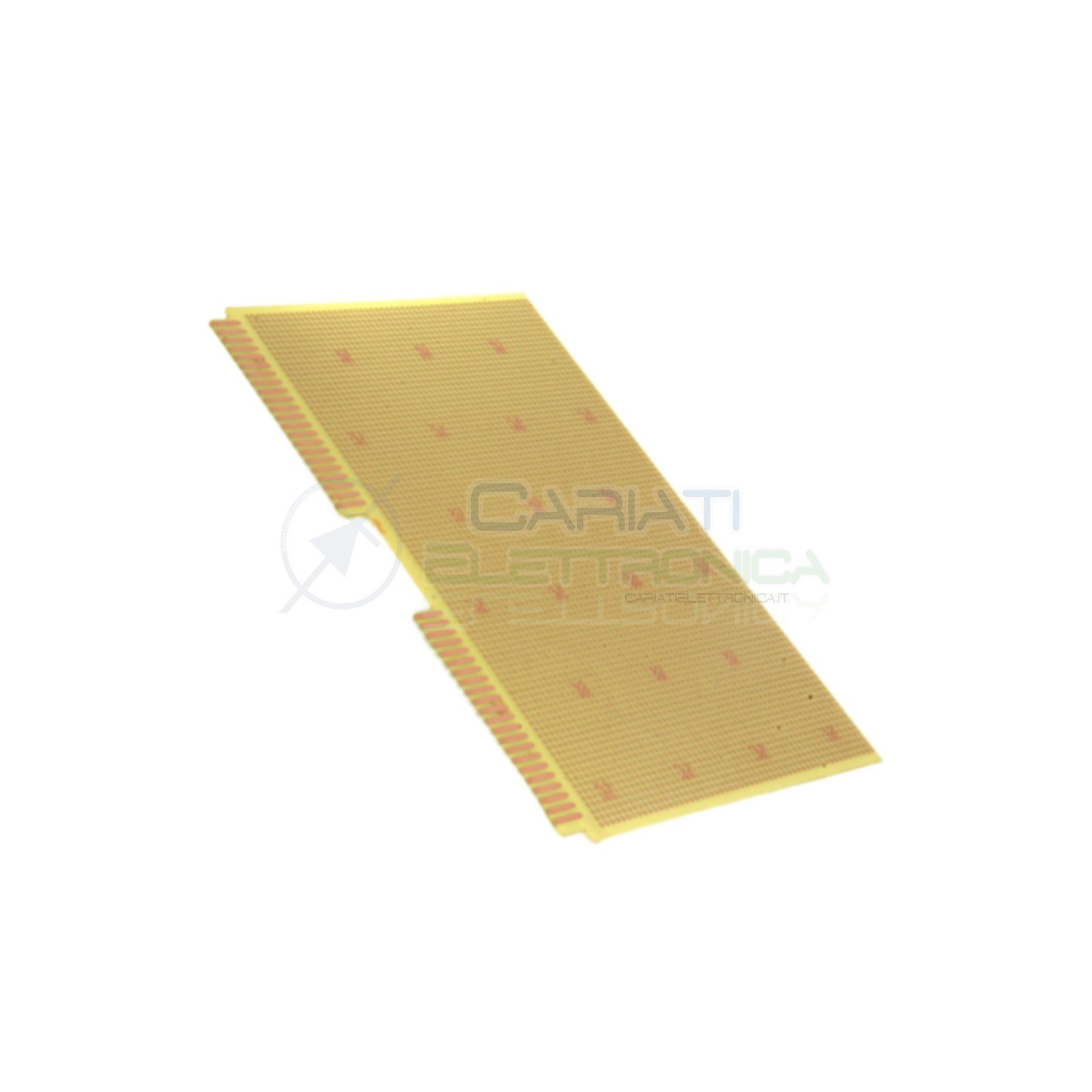 BASETTA MILLEFORI 233 x 160 mm P. 2.54mm Monofaccia EUROCARD in VETRONITE BREADBOARD