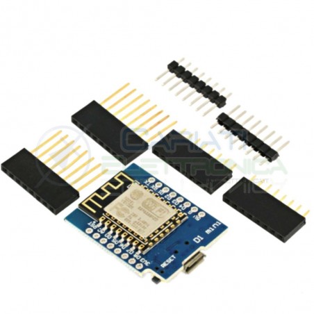 Modulo D1 Mini NodeMcu 4M Lua WIFI IoT ESP8266 compatibile Arduino Wemos