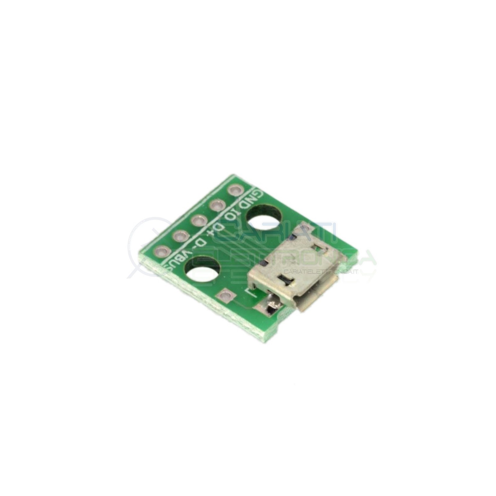 2 PEZZI Scheda adattatore pcb MICRO USB Femmina a DIP
