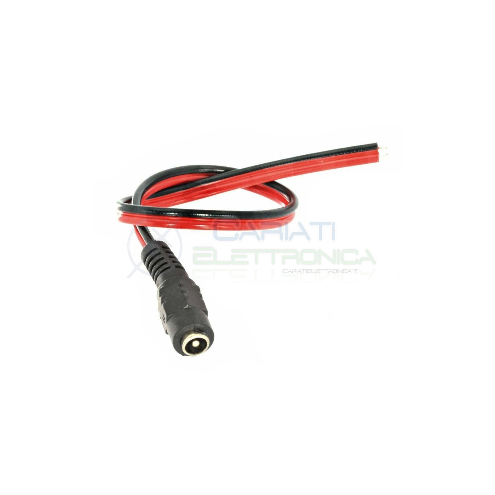 Presa dc connettore 5,5 x 2,1mm MASCHIO cavo di alimentazione volante 12V 5V 24V 3V 9V DC Generico
