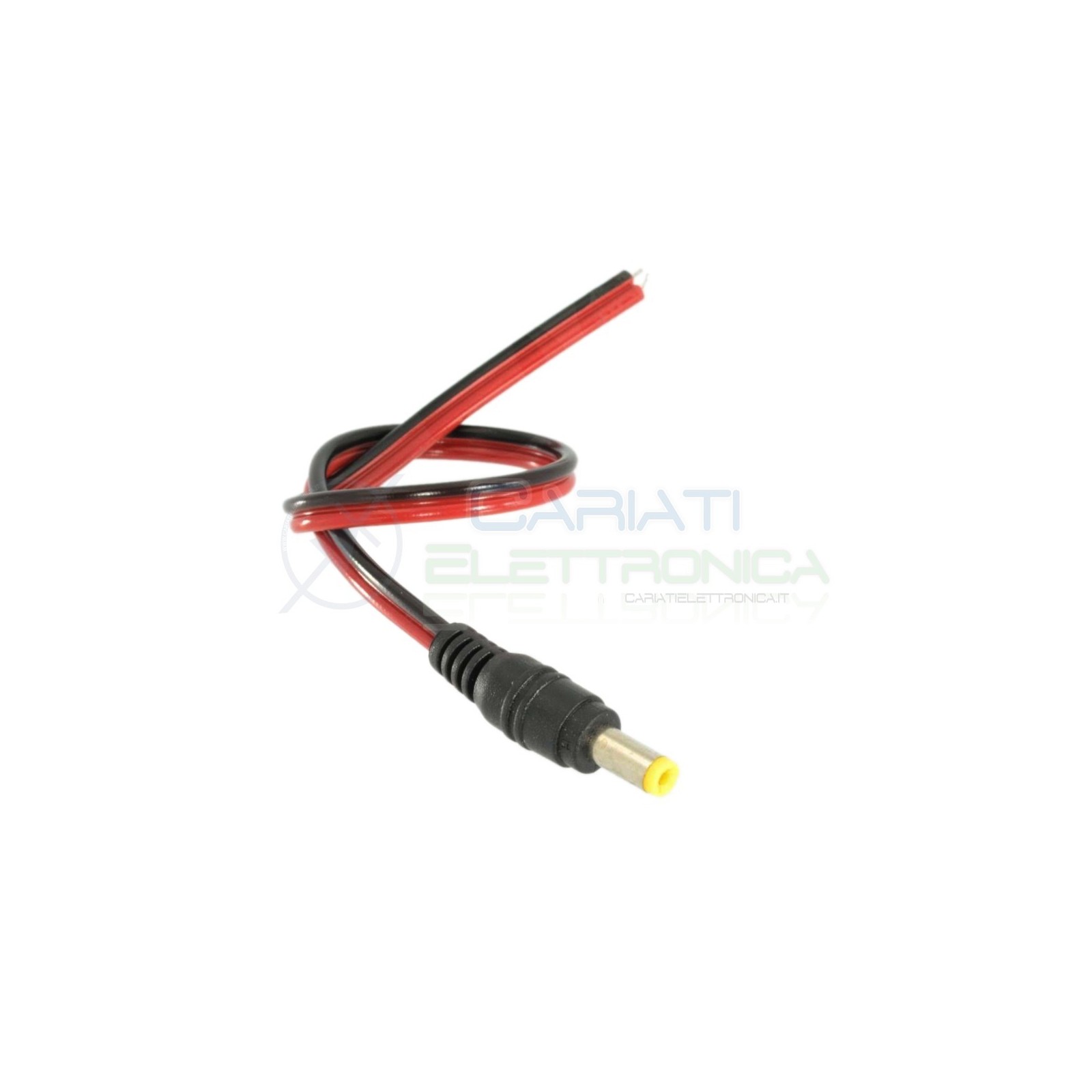 Presa dc connettore 5,5 x 2,1mm MASCHIO cavo di alimentazione volante 12V 5V 24V 3V 9V DC Generico