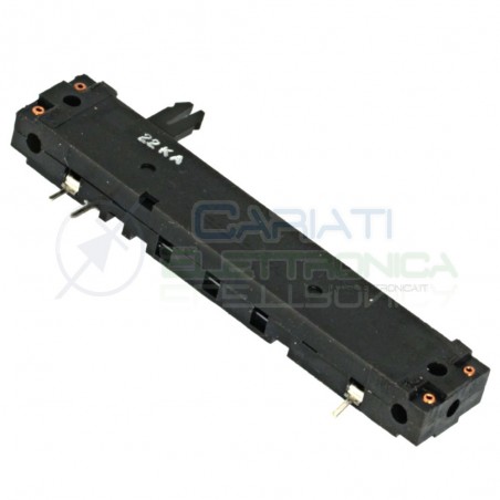 Potenziometro slider a slitta lineare mono 88mm 22kohm 22k 22KACosocomi