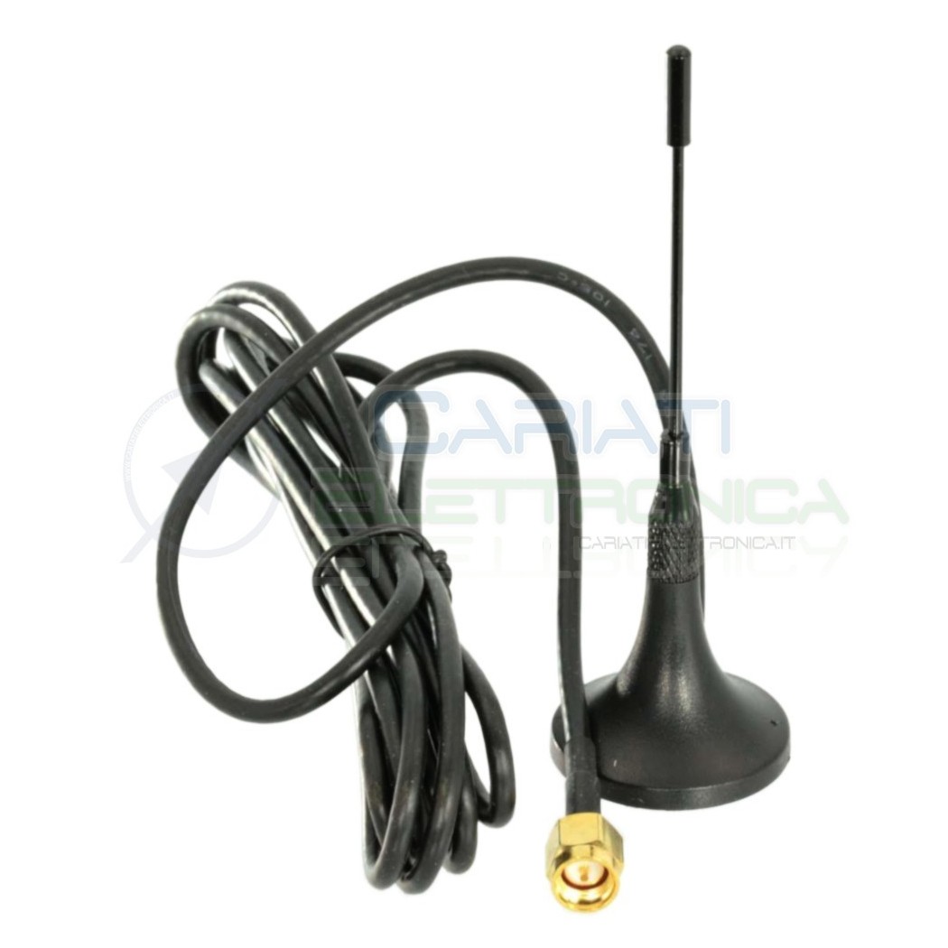 MINI ANTENNA MAGNETICA GSM 868MHz 3dB SMA segnale ricevitore auto car camper