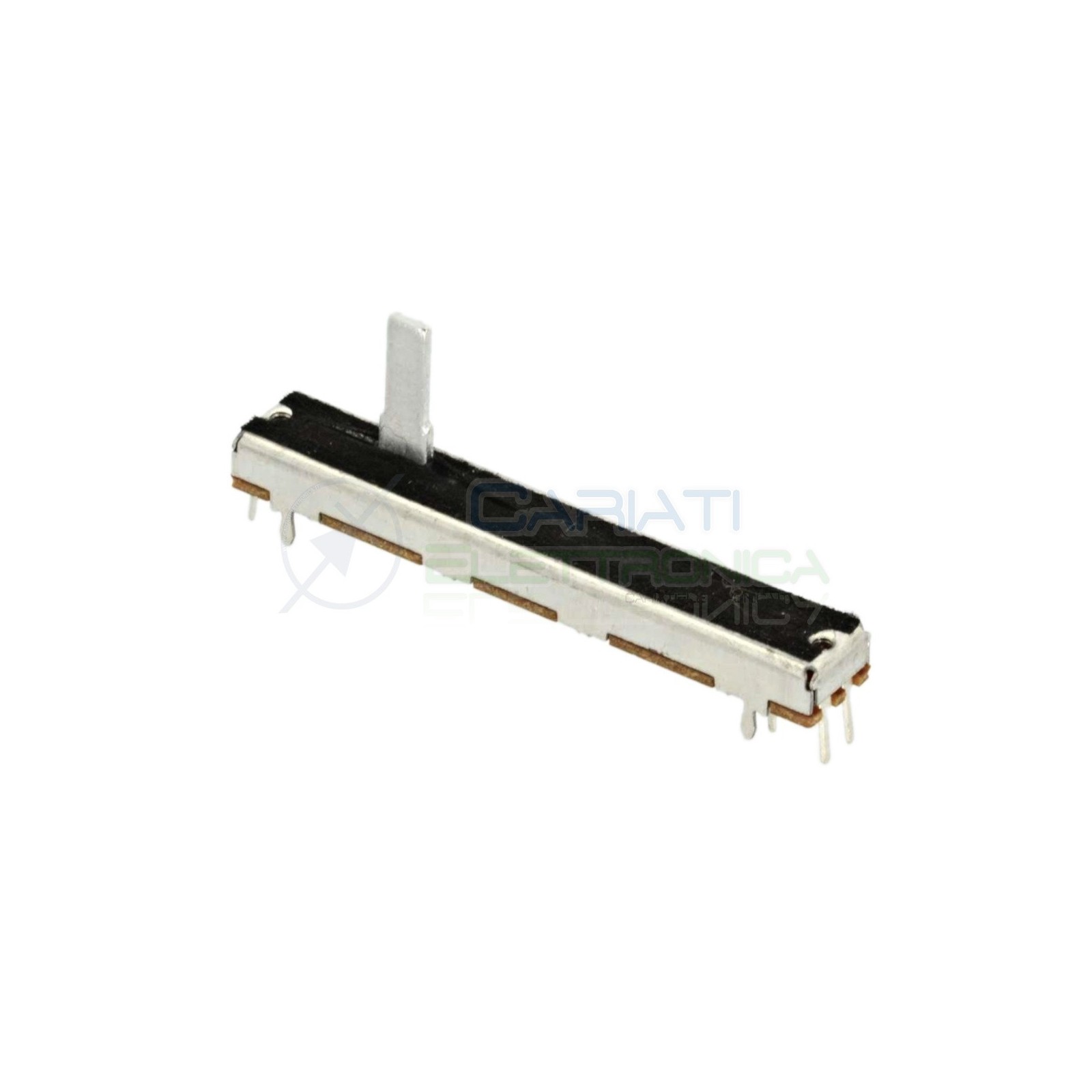 Potenziometro a slitta 50K stereo lineare 60mm 50kohm B50K X 2 6 slide Mixer Audio Cosocomi