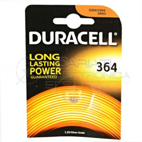 PILA BATTERIA DURACELL WATCH 364 SR 621SW Duracell