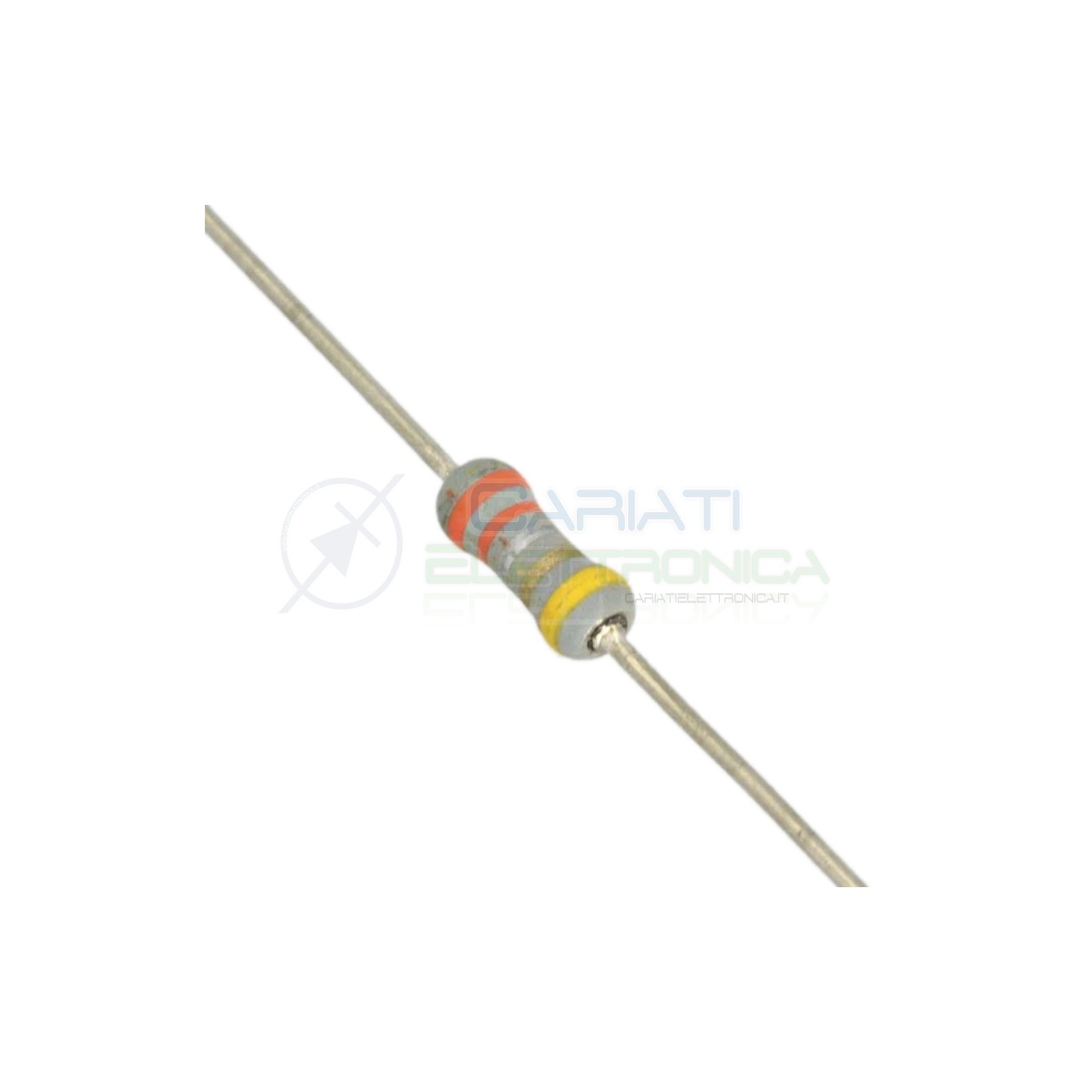 10 PEZZI Resistenza a fusibile 0,33 Ohm 1/2W 0,5 WATT 5%