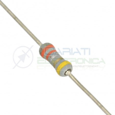 10 PEZZI Resistenza a fusibile 0,33 Ohm 1/2W 0,5 WATT 5%