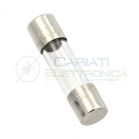 10 PEZZI FUSIBILI RITARDATI FUSIBILE RITARDATO IN VETRO 5X20 500mA 500 mALittelfuse