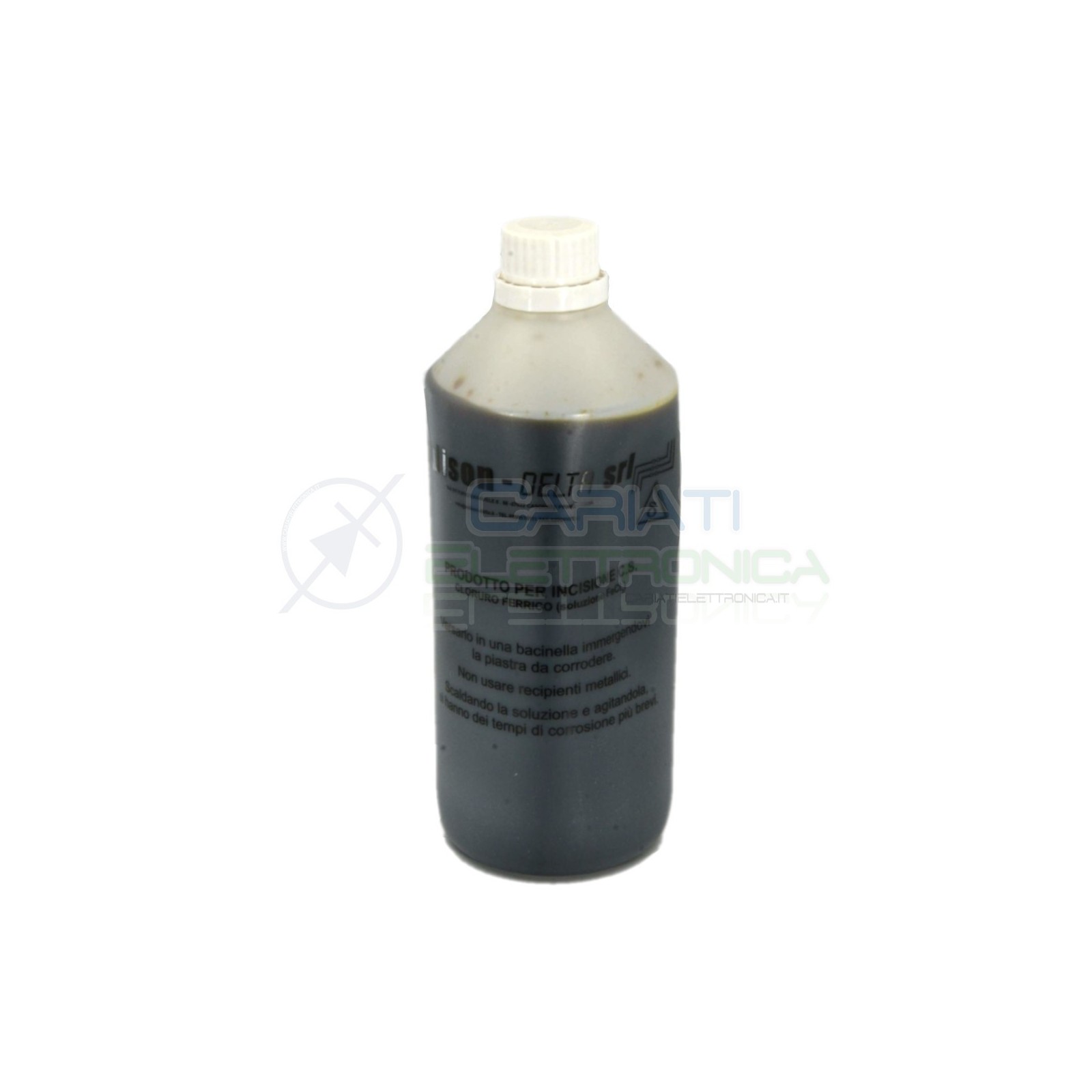 Cloruro ferrico 1 Lt liquido per basetta incisione rame EDISON Elcart