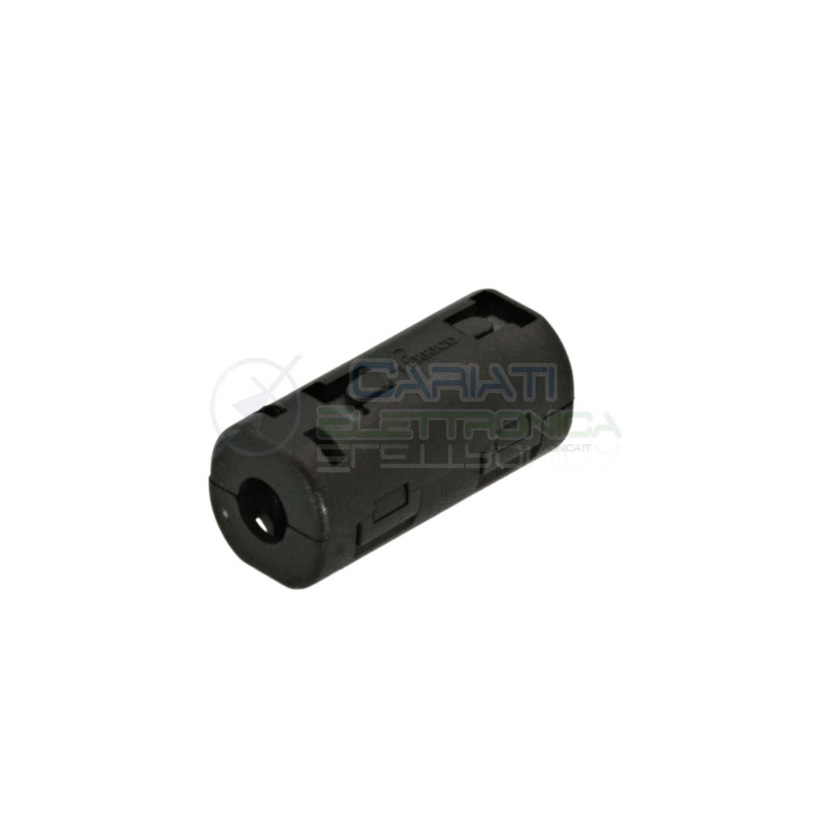 Filtro Ferrite Nero Per Cavi Contro Elimina Interferenze Diametro 6mm Ferrico