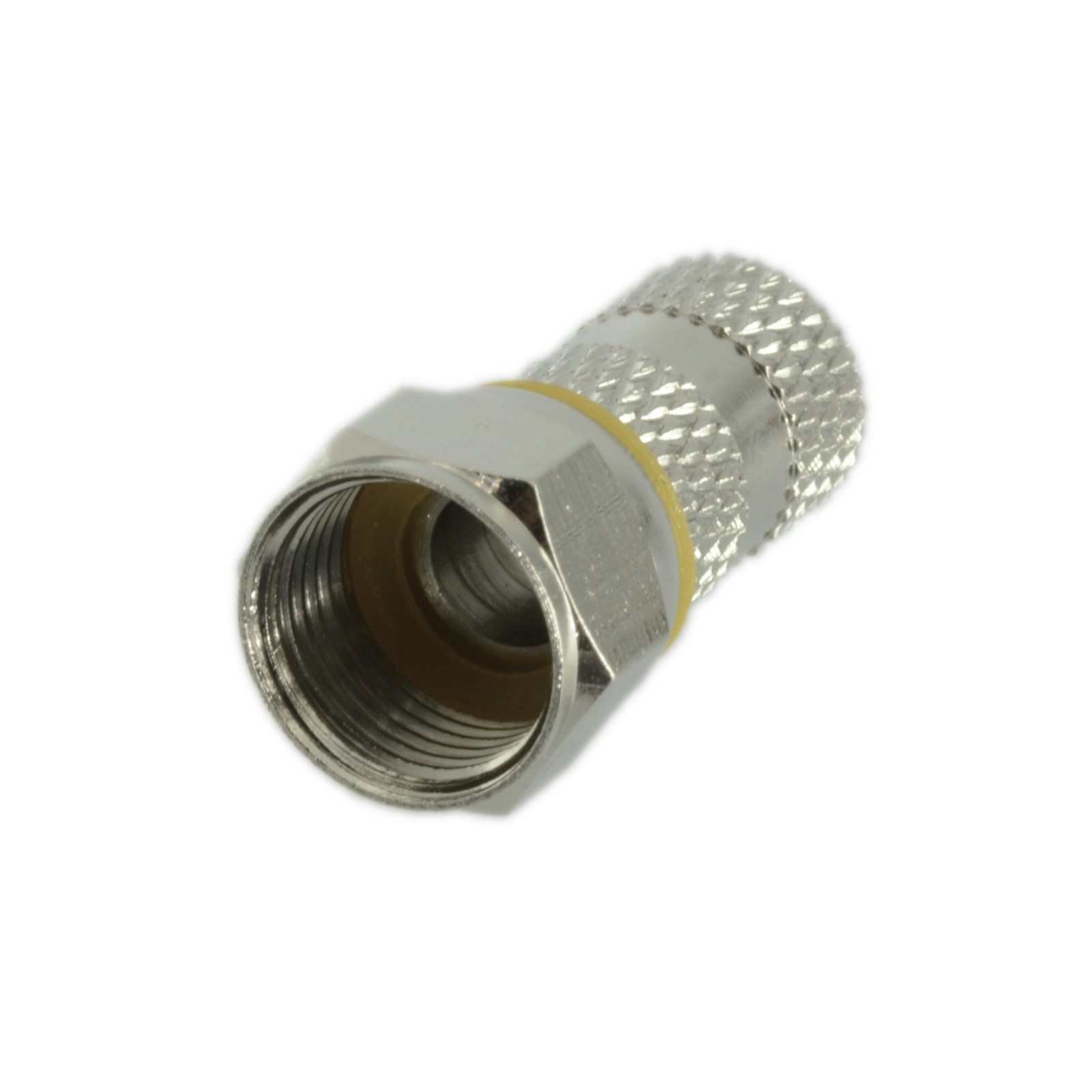 2 pcs Screw Twist F-Connector 6mm Fit Satellite TV Coax Coaxial CableZodiac