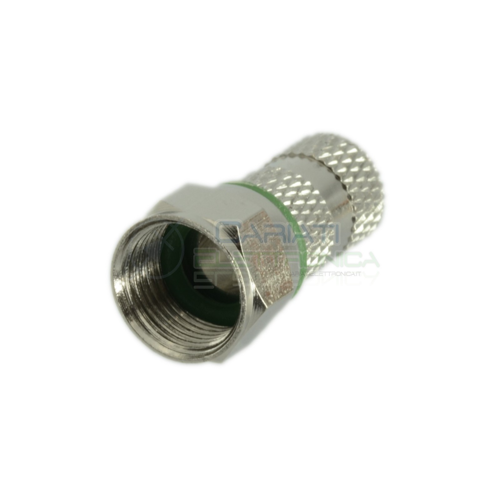 2 pcs Screw Twist F-Connector 6,8mm Fit Satellite TV Coax Coaxial CableZodiac